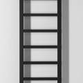 Dvieļu žāvētājs / Radiators Sapho Metro Light  30x114cm, 211W, matēti melns  IR444TB