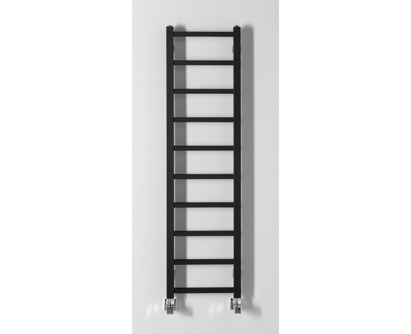 Dvieļu žāvētājs / Radiators Sapho Metro Light  30x114cm, 211W, matēti melns  IR444TB