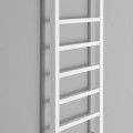 Dvieļu žāvētājs / Radiators Sapho Metro Light  40x114cm, 247W, balts  IR445T