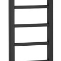 Dvieļu žāvētājs / Radiators Sapho Metro Light  30x150cm, 276W, matēti melns  IR446TB