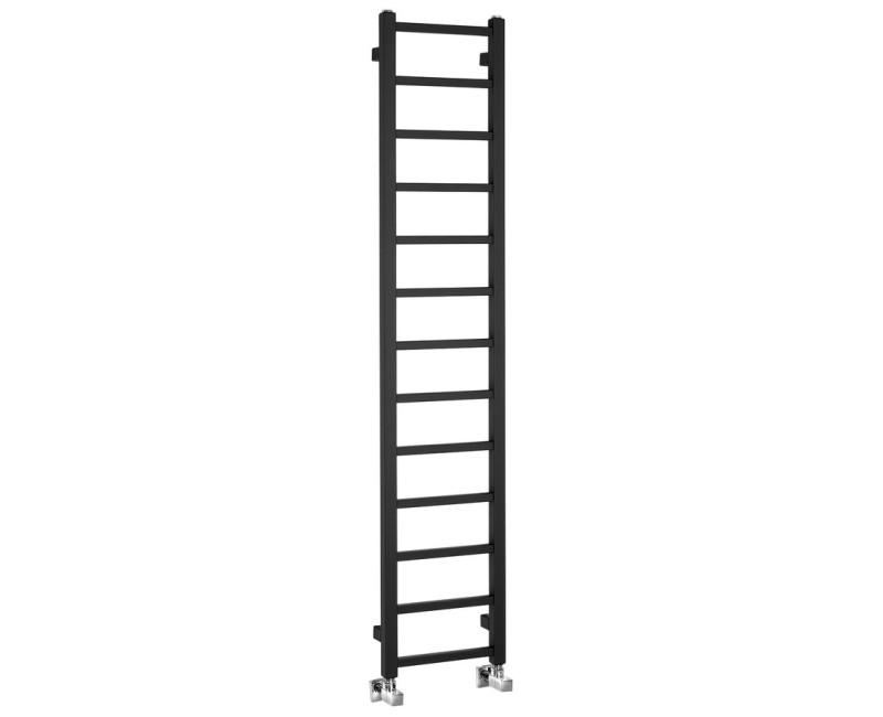 Dvieļu žāvētājs / Radiators Sapho Metro Light  30x150cm, 276W, matēti melns  IR446TB