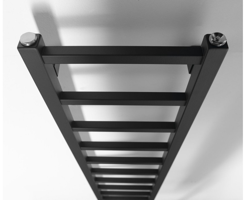 Dvieļu žāvētājs / Radiators Sapho Metro Light  30x150cm, 276W, matēti melns  IR446TB
