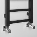 Dvieļu žāvētājs / Radiators Sapho Metro Light  30x150cm, 276W, matēti melns  IR446TB