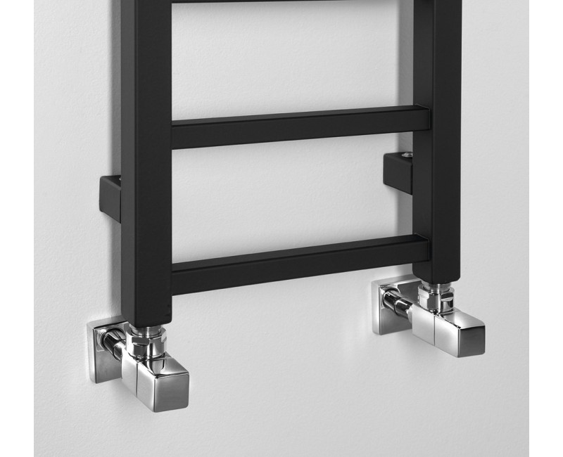 Dvieļu žāvētājs / Radiators Sapho Metro Light  30x150cm, 276W, matēti melns  IR446TB