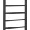 Dvieļu žāvētājs / Radiators Sapho  METRO LIGHT 400x1500mm, Melns Matēts IR447TB