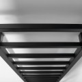 Dvieļu žāvētājs / Radiators Sapho  METRO LIGHT 400x1500mm, Melns Matēts IR447TB