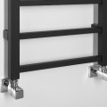 Dvieļu žāvētājs / Radiators Sapho  METRO LIGHT 400x1500mm, Melns Matēts IR447TB