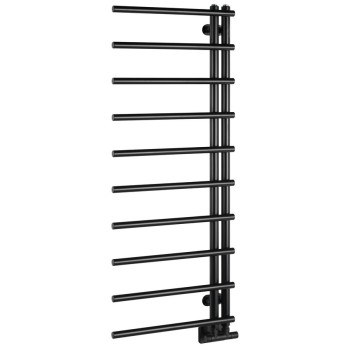 Dvieļu žāvētājs / Radiators Sapho ENIS JUSTINA 125x50cm, matēti melns IR546B