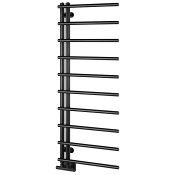 Dvieļu žāvētājs / Radiators Sapho ENIS JUSTINA 125x50cm, matēti melns IR546B