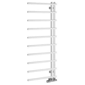 Dvieļu žāvētājs / Radiators Sapho ENIS 125x50cm, matēti balts  IR546W