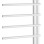 Dvieļu žāvētājs / Radiators Sapho ENIS 125x50cm, matēti balts  IR546W