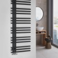 Rankšluosčių džiovintuvas / Radiatorius Sapho Sophina 60x122cm, 623W, matinė juoda IR702