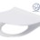 Poda vāks Cersanit CITY OVAL SLIM ar SoftClose+QuickReleas Balts K98-0146