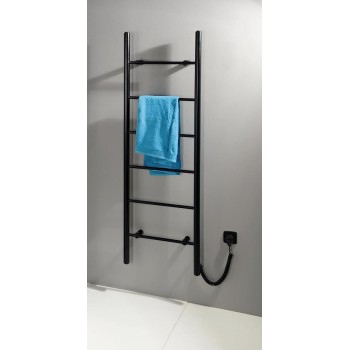 Dvieļu žāvētājs / Radiators Sapho Karbo elektriskais 50x160cm Melns Matēts KB905