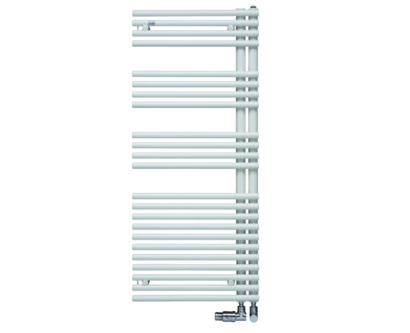 Dvieļu žāvētājs / Radiators Zehnder Forma Asym 116x50cm, Balts LFAL-120-050
