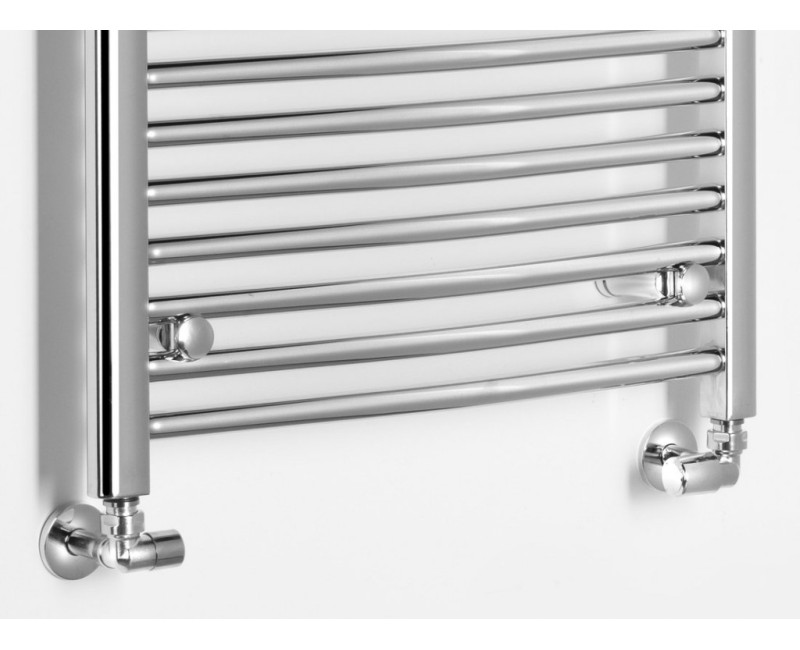 Dvieļu žāvētājs / Radiators AQUALINE Alya 111x60cm, 416W, hroms  LLC202