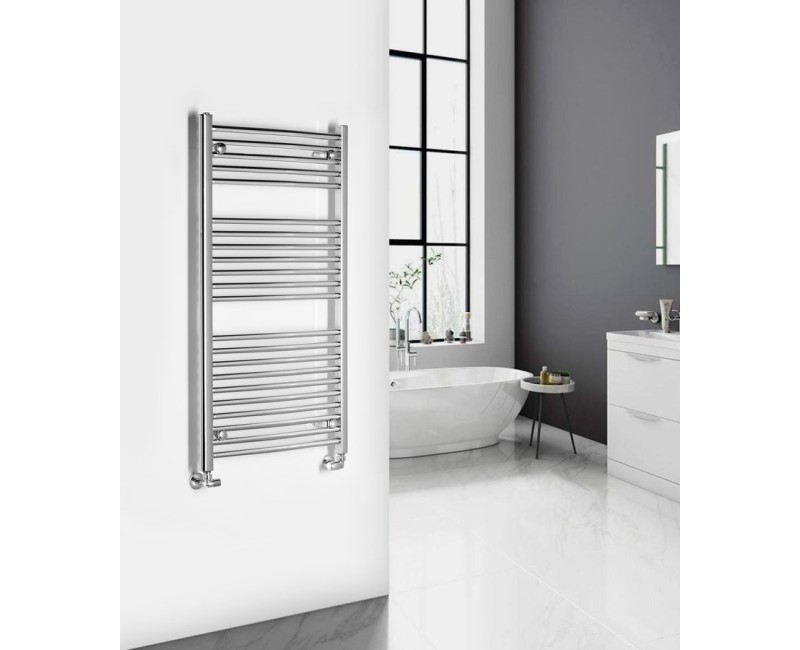 Dvieļu žāvētājs / Radiators AQUALINE Alya 111x60cm, 416W, hroms  LLC202