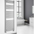 Полотенцесушитель / Радиатор AQUALINE Alya 170x60см, 644Вт, хром LLC205