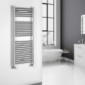 Полотенцесушитель / Радиатор AQUALINE Alya 123x50см, 392 Вт, хром LLR104