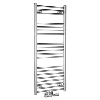Dvieļu žāvētājs / Radiators AQUALINE Alya 119x50cm, 345W, hromēts  LLS302