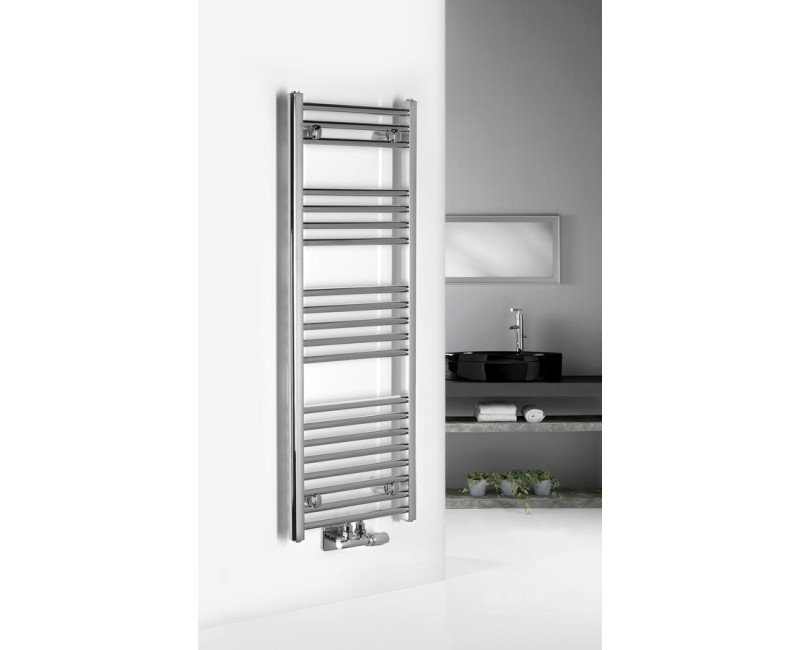 Полотенцесушитель / Радиатор AQUALINE Alya 119x50см, 345Вт, хром LLS302