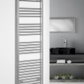 Полотенцесушитель / Радиатор AQUALINE Alya 160x40см, 388Вт, хром LLS309