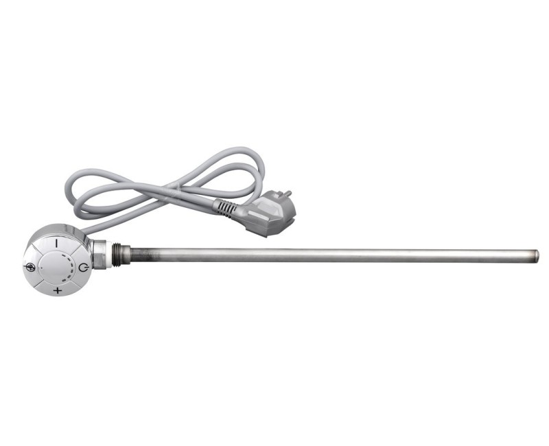 Dvieļu žāvētāja sildelements AQUALINE ar termostatu 500W Hromēts LT67445