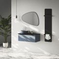 Полотенцесушитель / Радиатор Sapho Tabella, 37x159 см, 550 Вт, черный матовый MI1539