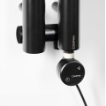 Dvieļu žāvētāja sildelements Sapho MOA ar termostatu un Bluetooth 300W Melns MOA-B-300