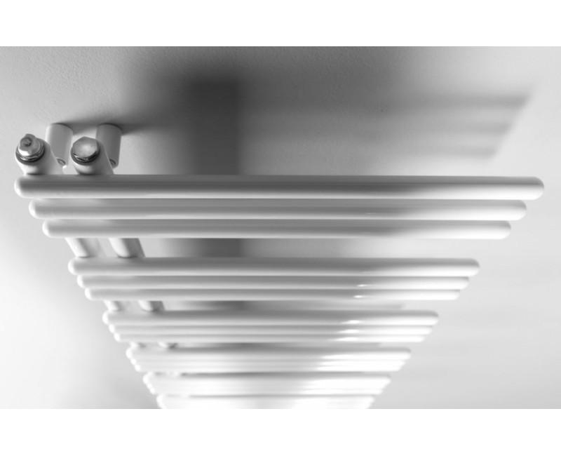 Dvieļu žāvētājs / Radiators AQUALINE Poseidon 114x45cm, 379W, balts  PS411