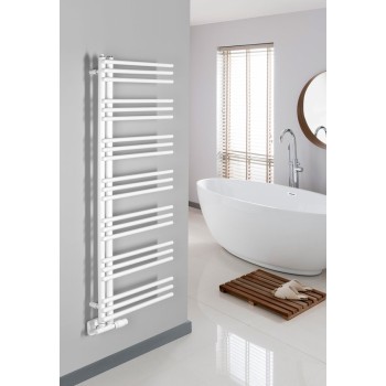 Dvieļu žāvētājs / Radiators AQUALINE Poseidon 134x55cm, 501W, balts  PS513