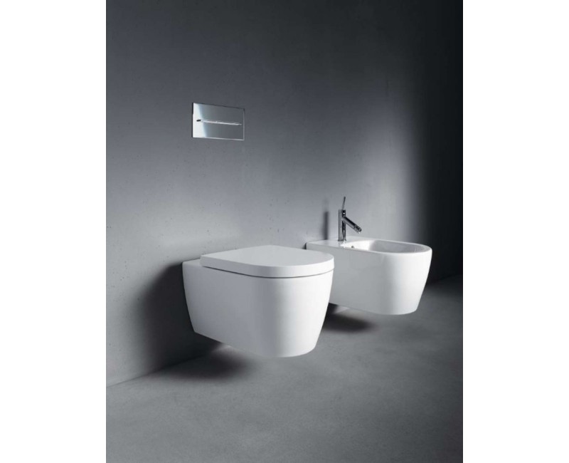 Piekaramais pods Duravit ME by Starck WonderGliss Rimless Bez Vāka Balts 45290900A11