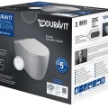 Piekaramais pods Duravit ME by Starck WonderGliss Rimless Bez Vāka Balts 45290900A11
