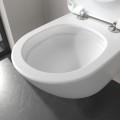 Piekaramais pods Villeroy & Boch Antao CeramicPlus Rimfree TwistFlush skalošana, Bez Vāka, Balts 4674T0R1