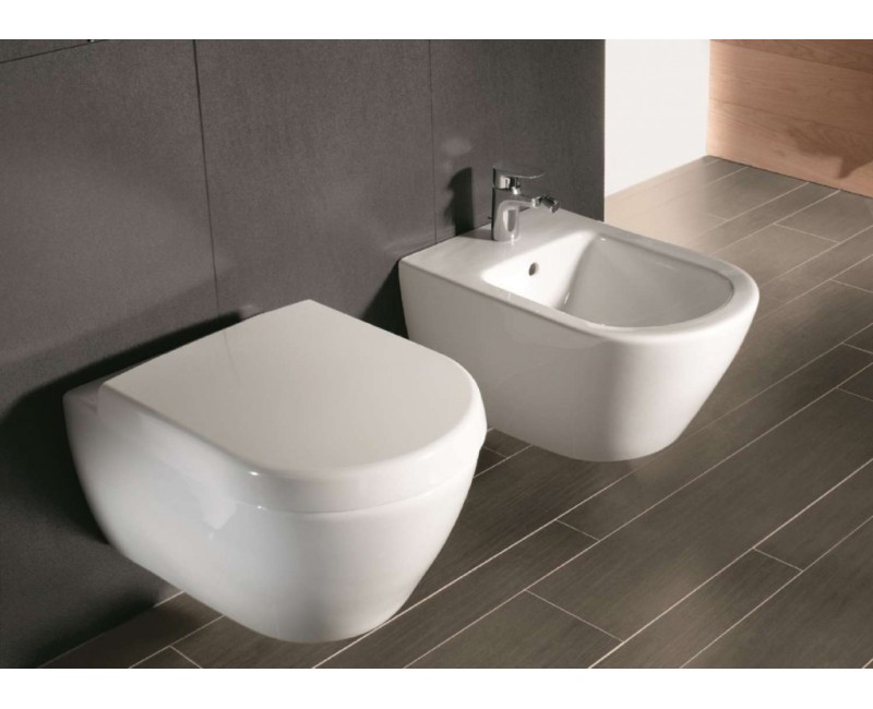Piekaramais pods Villeroy & Boch Subway 2.0 DirectFlush Rimless bez vāka balts 5606R001