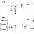 Poda vāks Duravit ME by Starck ar SoftClose Balts 0020190000