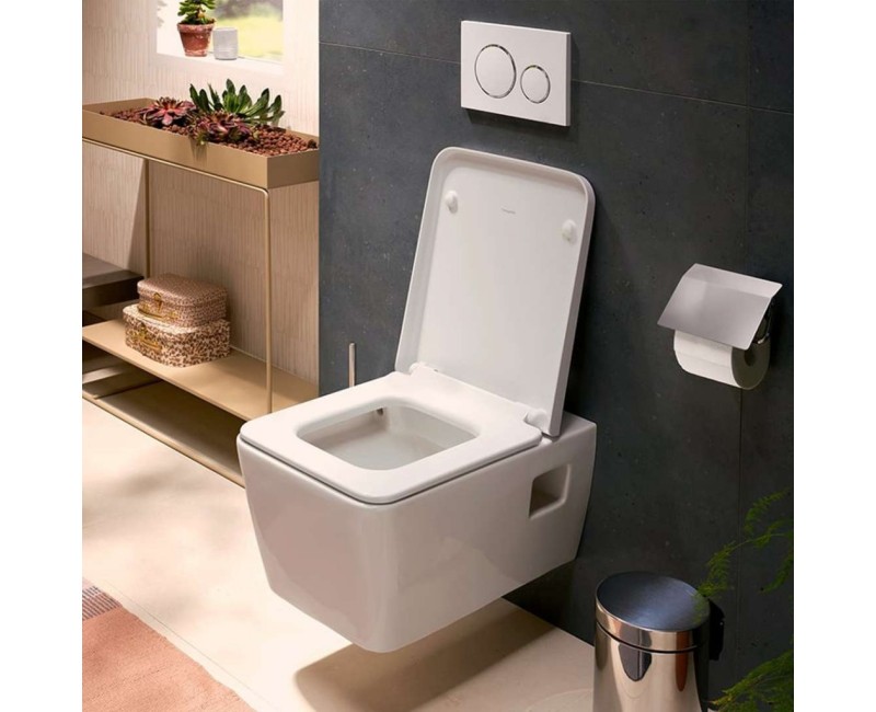Кришка для унитаза Hansgrohe EluPura Q Original White 60149450
