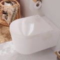 Кришка для унитаза Hansgrohe EluPura  S с QuickRelease белый 60196450