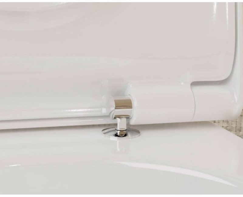 Кришка для унитаза Hansgrohe EluPura  S с QuickRelease белый 60196450