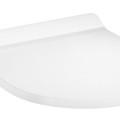 Кришка для унитаза Hansgrohe EluPura S  с Soft Close и QuickRelease белый 60200450