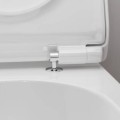 Кришка для унитаза Hansgrohe EluPura S  с Soft Close и QuickRelease белый 60200450