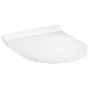 Poda vāks Hansgrohe  EluPura S ar SoftClose un QuickRelease 60200450 Balts