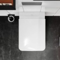 Poda vāks Hansgrohe EluPura ar Soft Close un QuickRelease 60198450 Balts