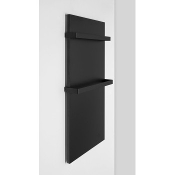 Dvieļu žāvētājs / Radiators Sapho ENIS 120x59cm, 600 W, matēti melns  RH600B-2