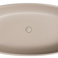Отдельностоящая ванна Omnires SHELL M+ Stone mass 160 x 75 см, matt dune beige