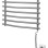 Dvieļu žāvētājs / Radiators AQUALINE Elektriskais 57x47cm, pelēks alumīnijs/metālisks RAL9007 SU210A