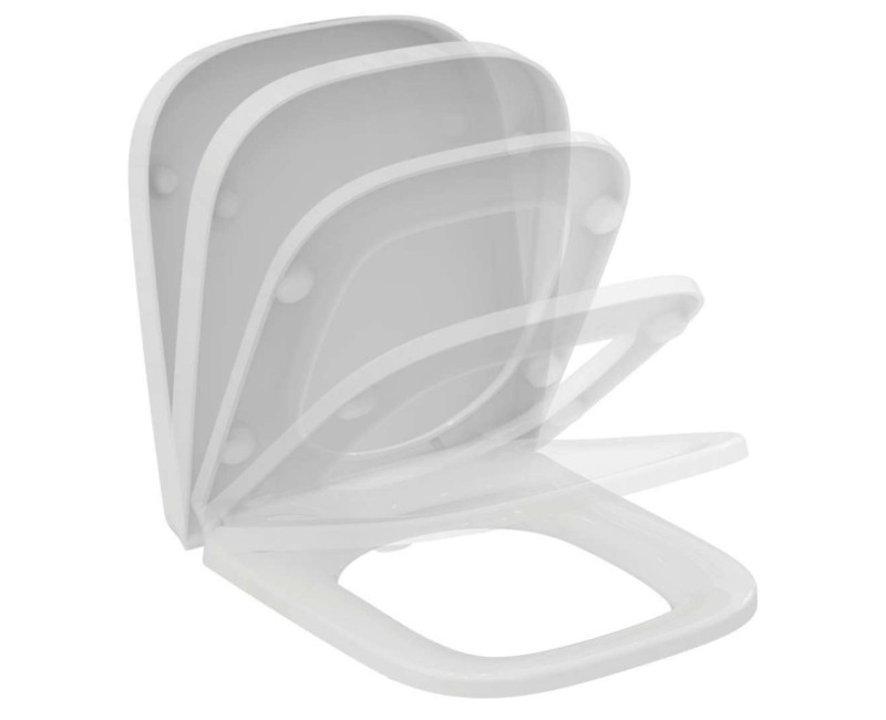 Кришка для унитаза Ideal Standard i.Life S с функцией SoftClose, белое, T473701