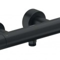 Dušas maisītājs Duravit Thermostatic, ar termostatu, Melns Matēts