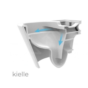 Piekaramais pods Kielle Gaia Rimless ar Vāku Soft Close 30115002