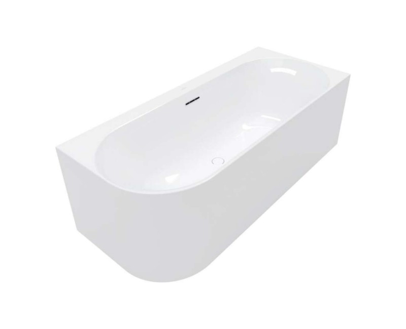 Vanna Villeroy & Boch Architectura Loop&Friends 170x75cm, Akrila, Labā Puse, balta UBA170LOF9CR00V-01